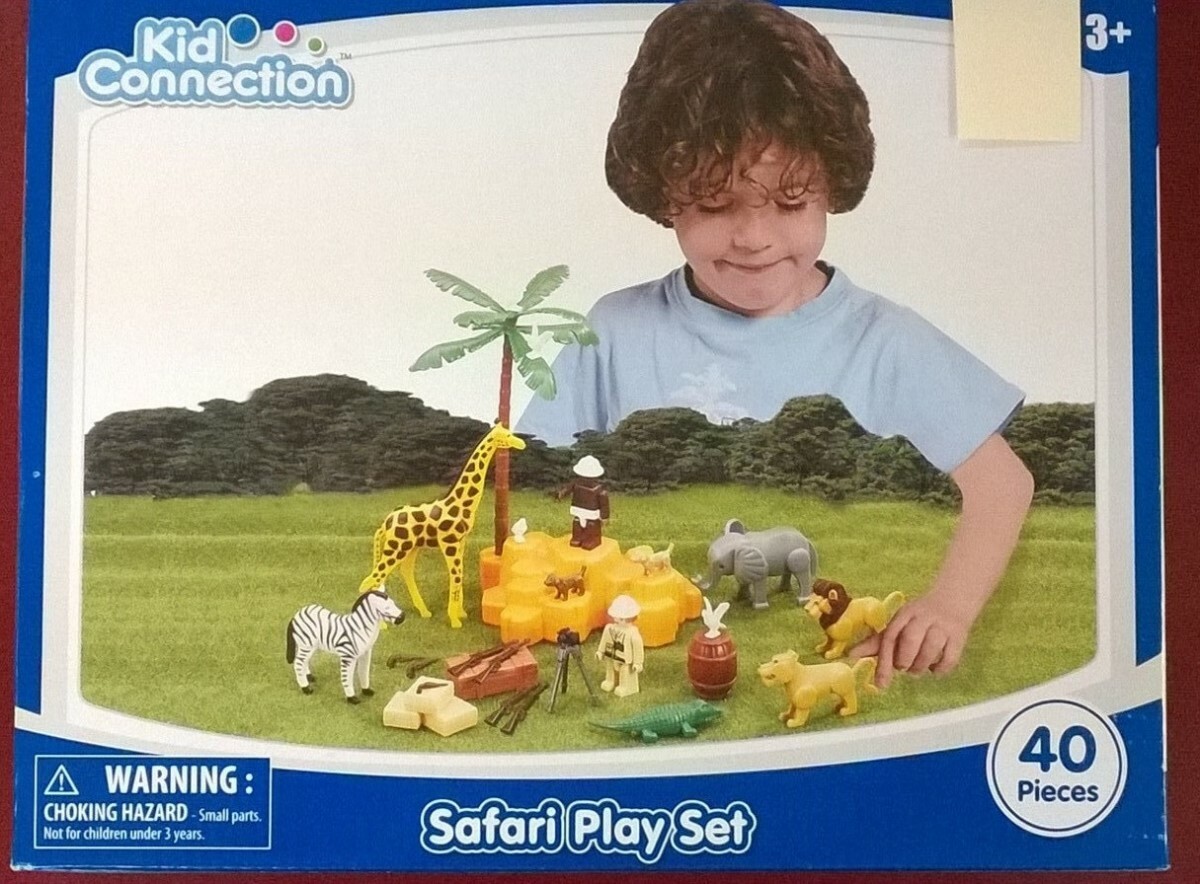 kid connection safari playset